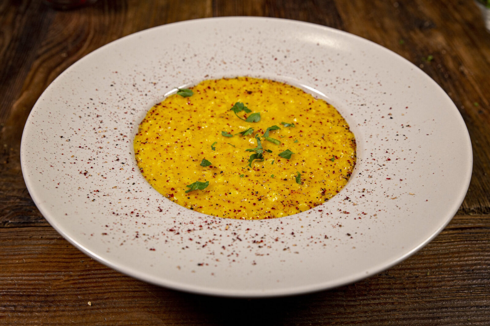 Receita de Risoto de Aveia com Abóbora Erva-Doce e Cúrcuma