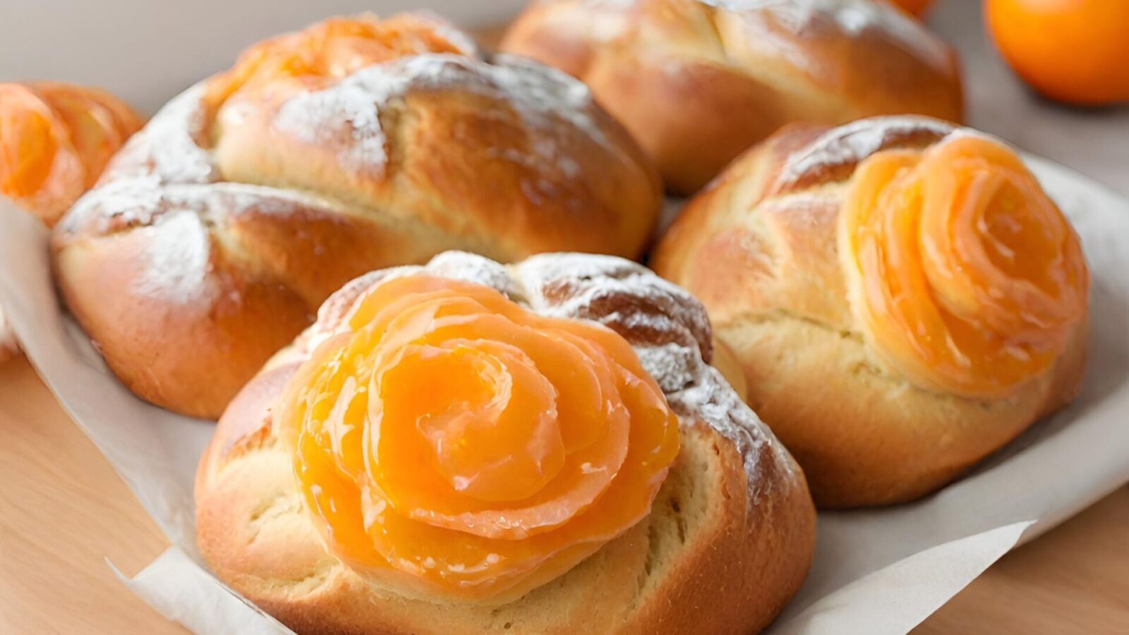 Pão Doce com Toque de Laranja