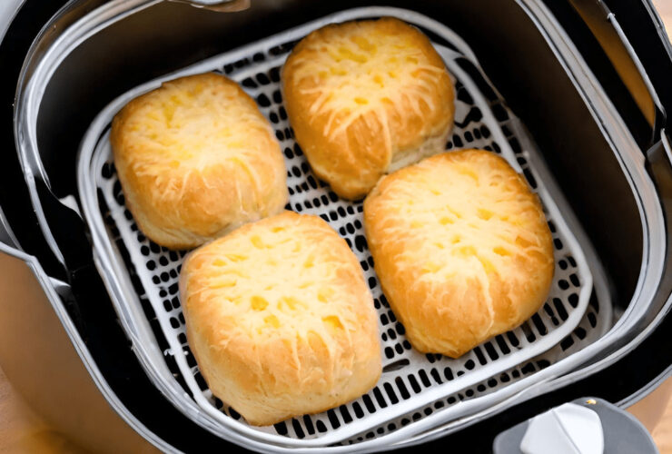 quanto tempo pão de queijo congelado na airfryer