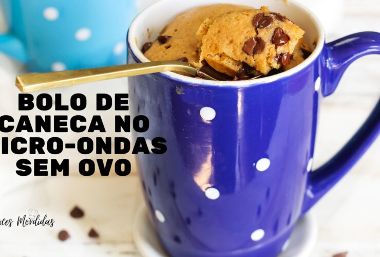 Bolo de Caneca Sem Ovo no Micro-ondas em 5 Minutos