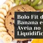 Bolo Fit de Banana e Aveia no Liquidificador