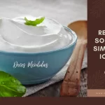 Receita de Sour Cream Simples com Iogurte e Cream Cheese