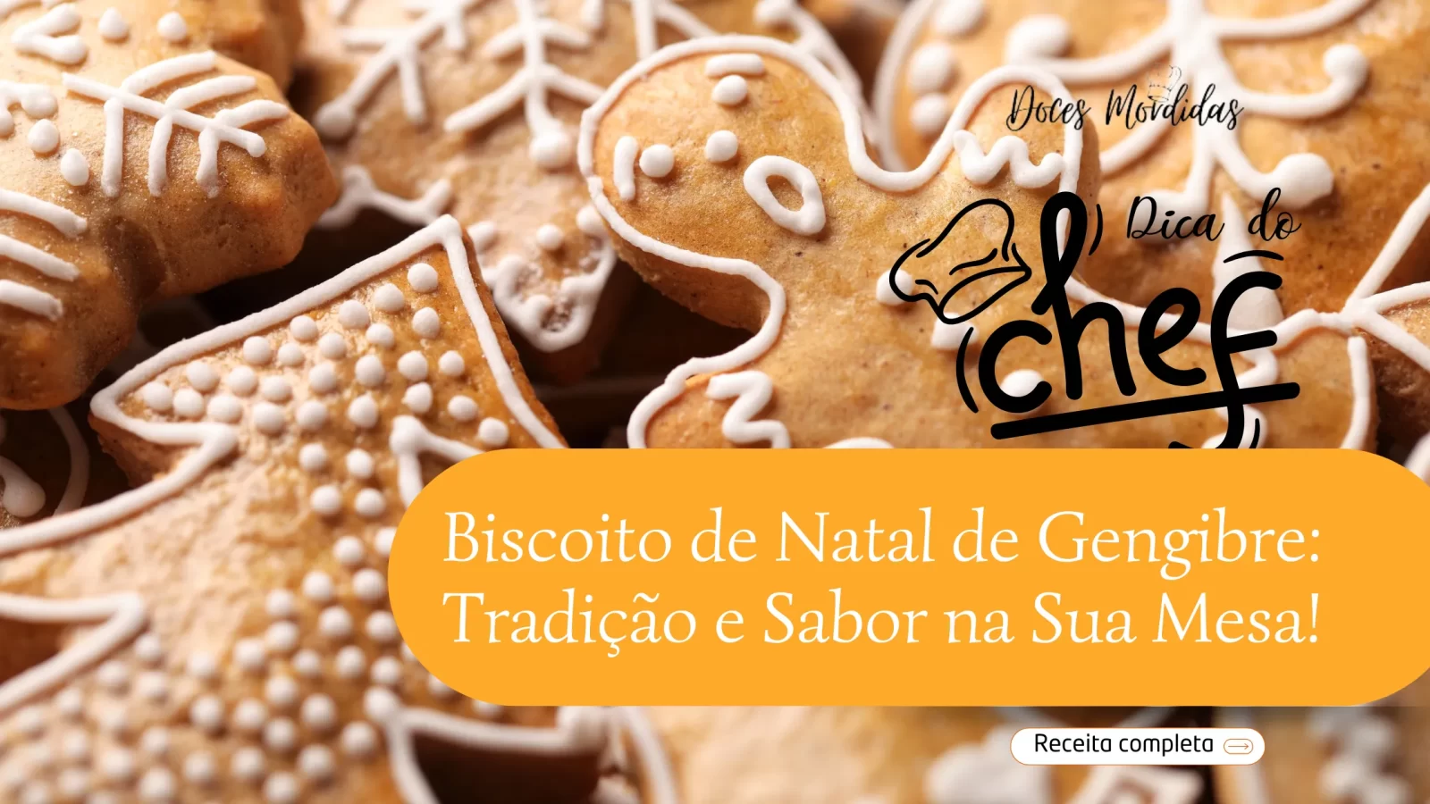 Biscoito de Natal de Gengibre Tradição e Sabor na Sua Mesa!