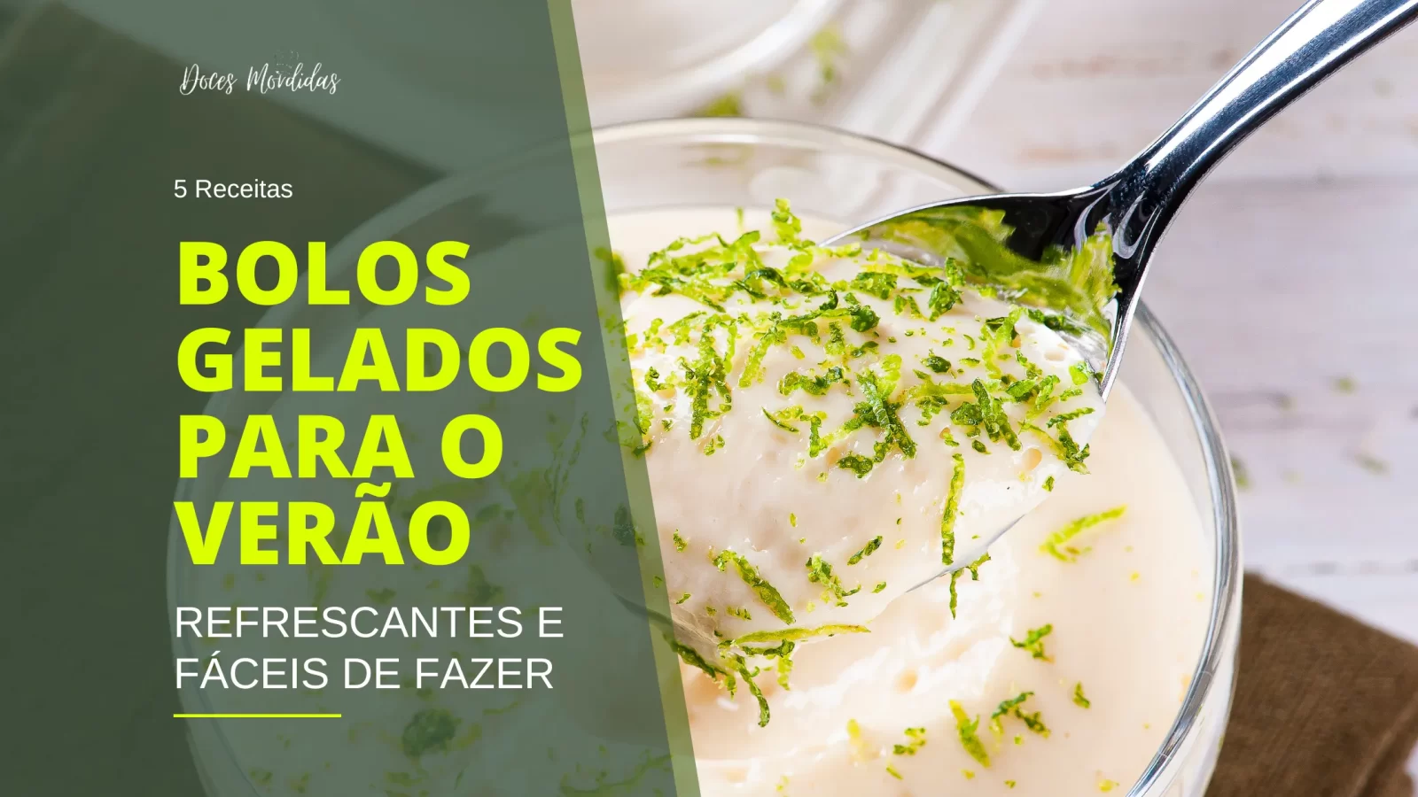 Bolos Gelados para o Verão