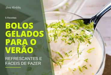 Bolos Gelados para o Verão