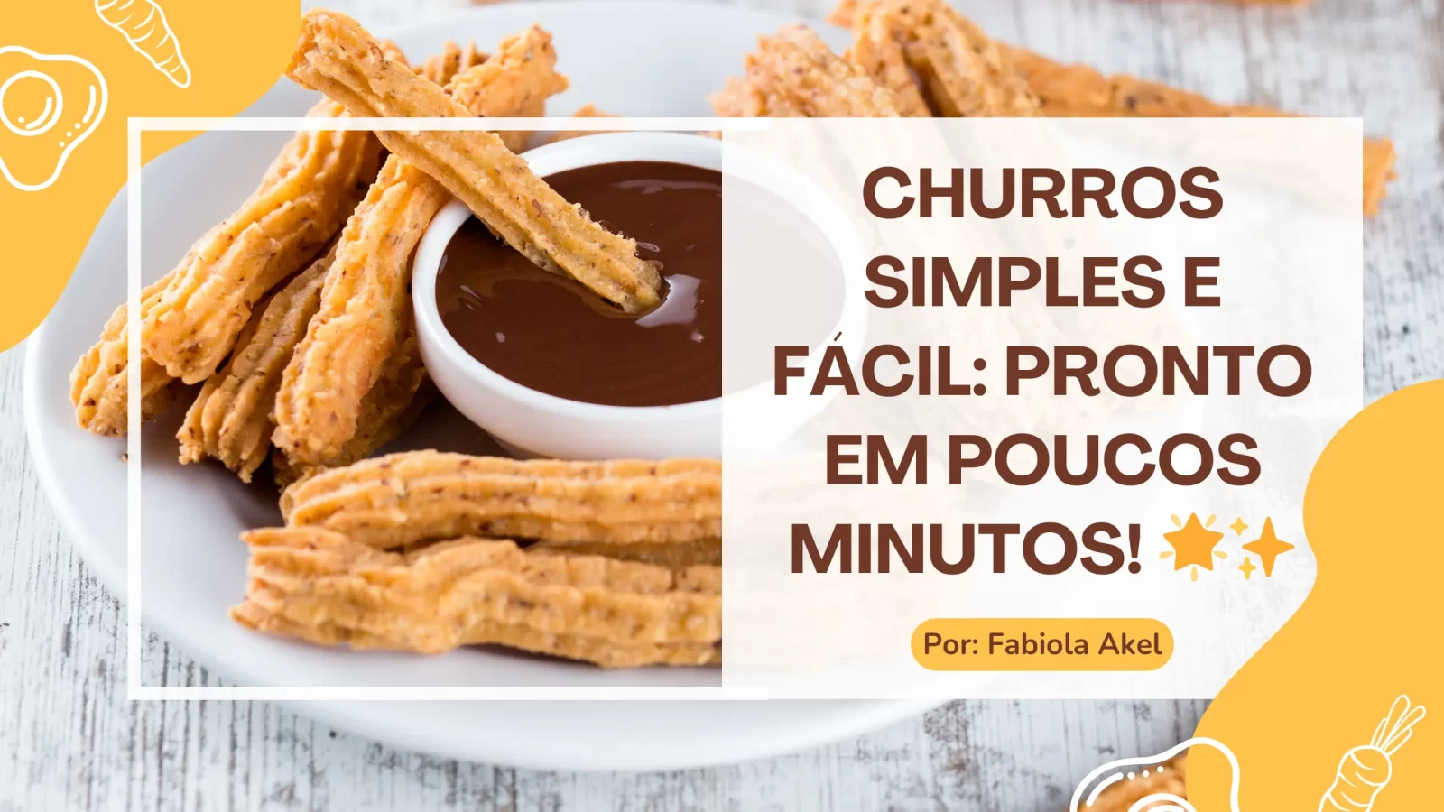 Churros Simples e Fácil