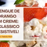 Merengue de Morango com Creme