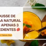 Mousse de Manga Natural com Apenas 3 Ingredientes 🥭✨