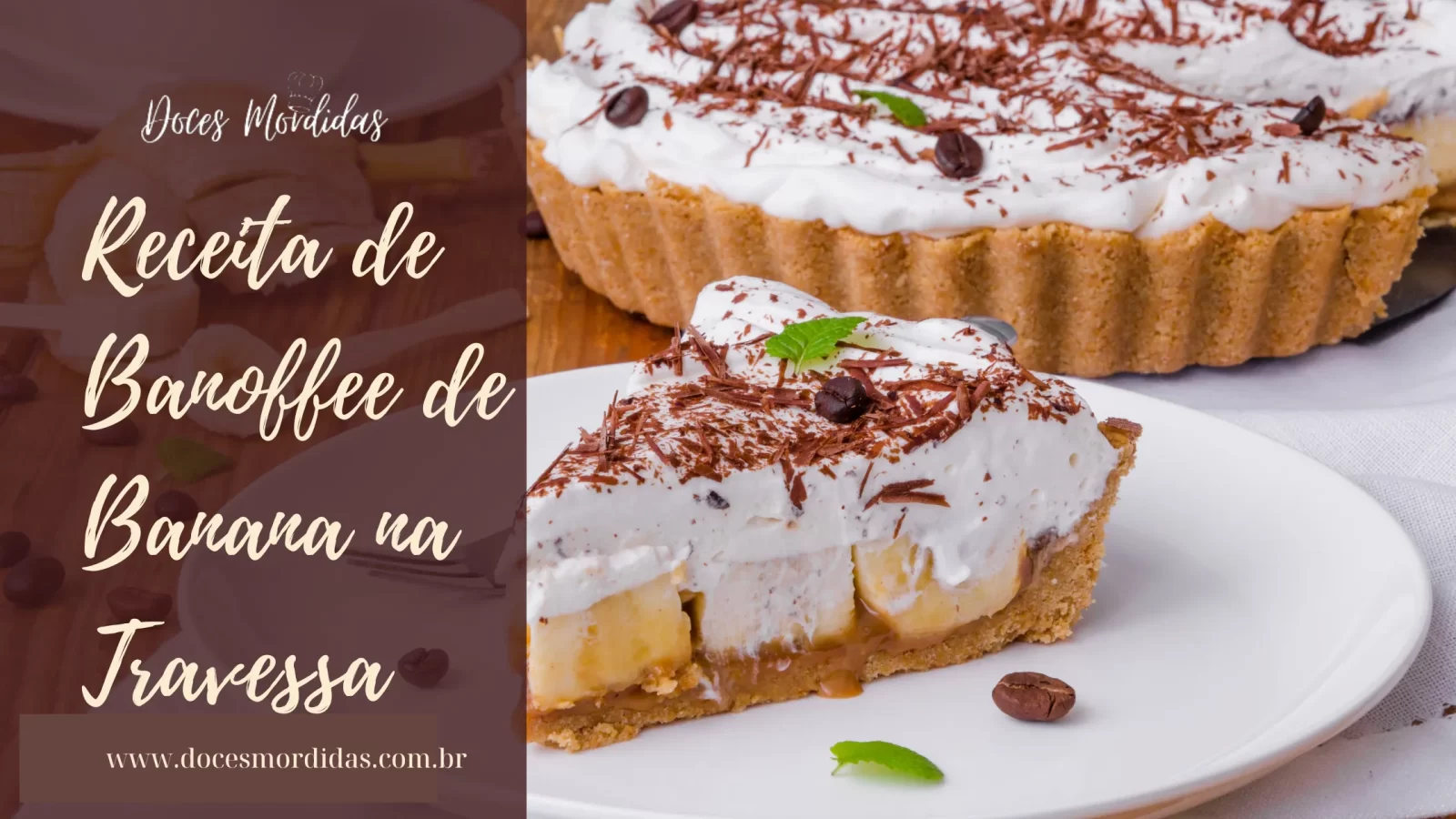 Receita de Banoffee de Banana na Travessa