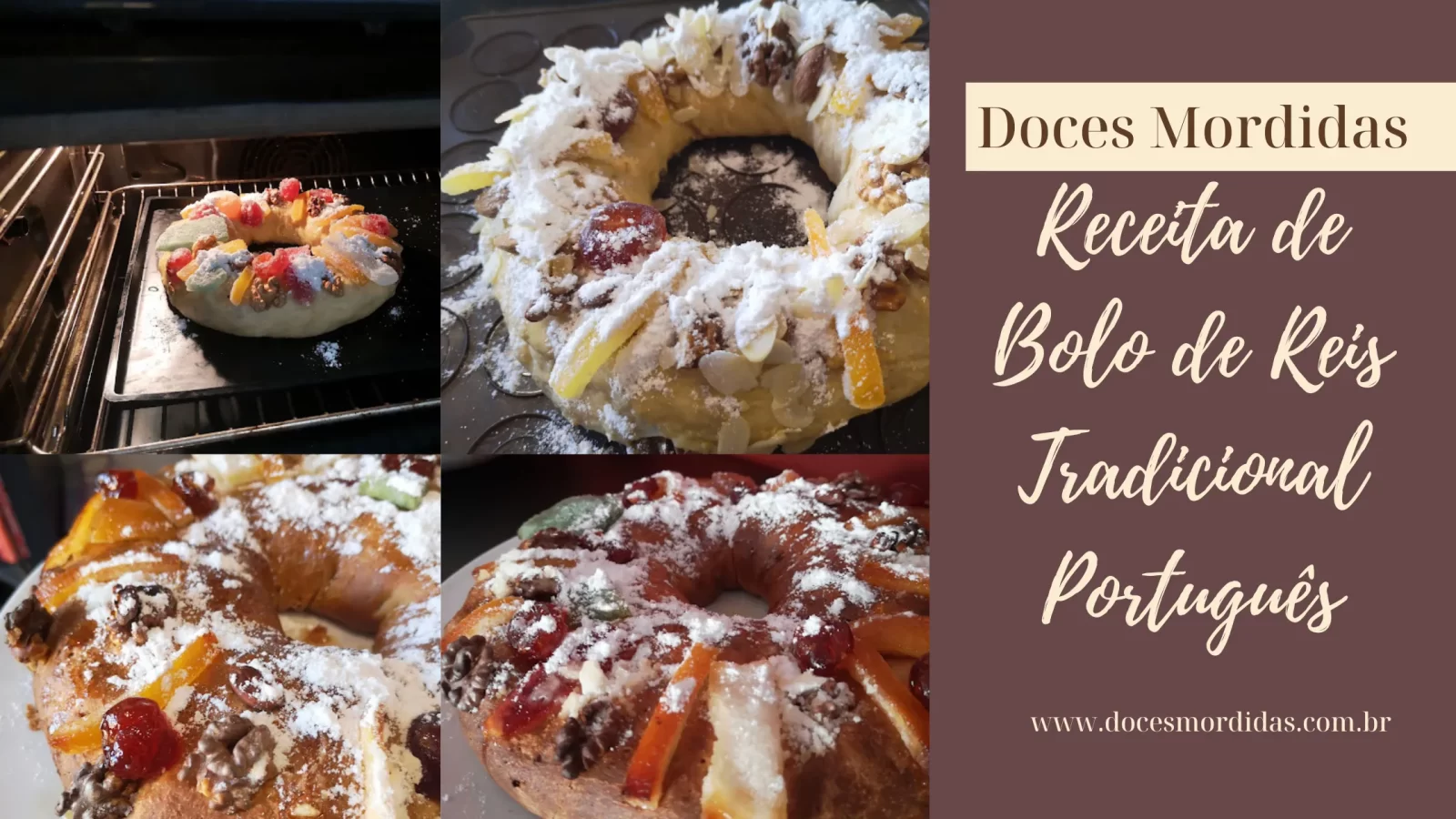 Receita de Bolo de Reis Tradicional Português