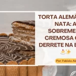 Torta Alemã com Nata