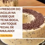 Mousse de Maracujá com Granulado