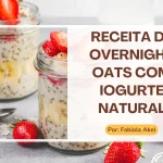 Overnight Oats com Iogurte Natural