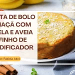 Receita de Bolo de Maçã com Canela e Aveia Fofinho de Liquidificador