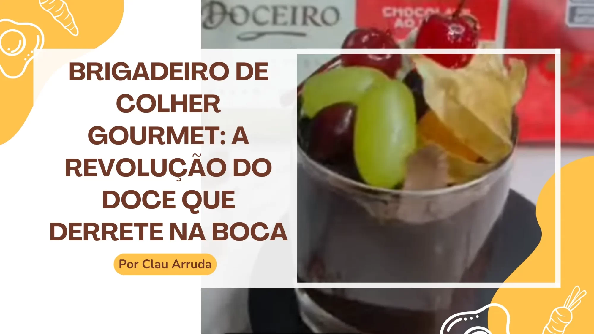Brigadeiro de Colher Gourmet A Revolução do Doce que Derrete na Boca