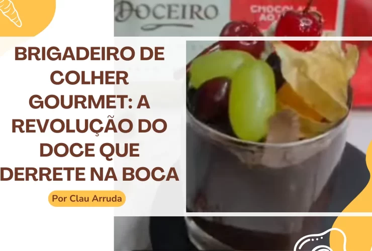 Brigadeiro de Colher Gourmet A Revolução do Doce que Derrete na Boca