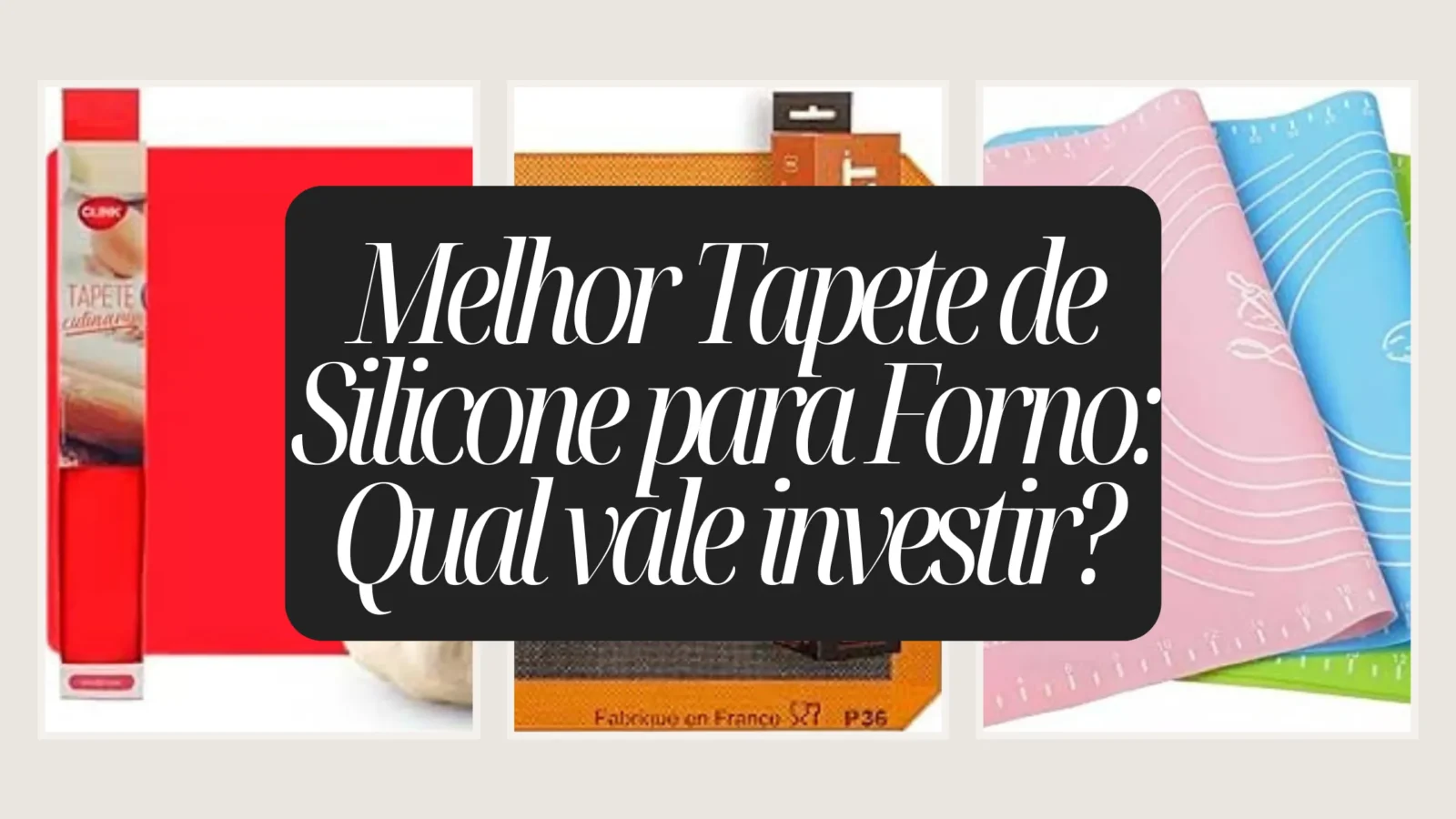 Tapete de Silicone para Forno