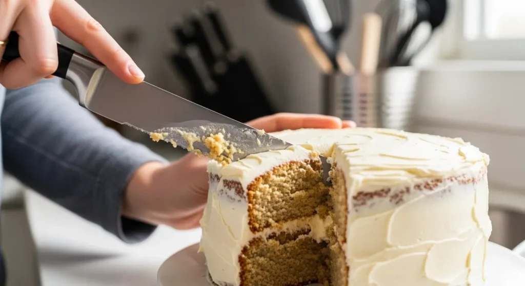 Por que meu bolo fica cru por dentro mesmo assando por muito tempo?